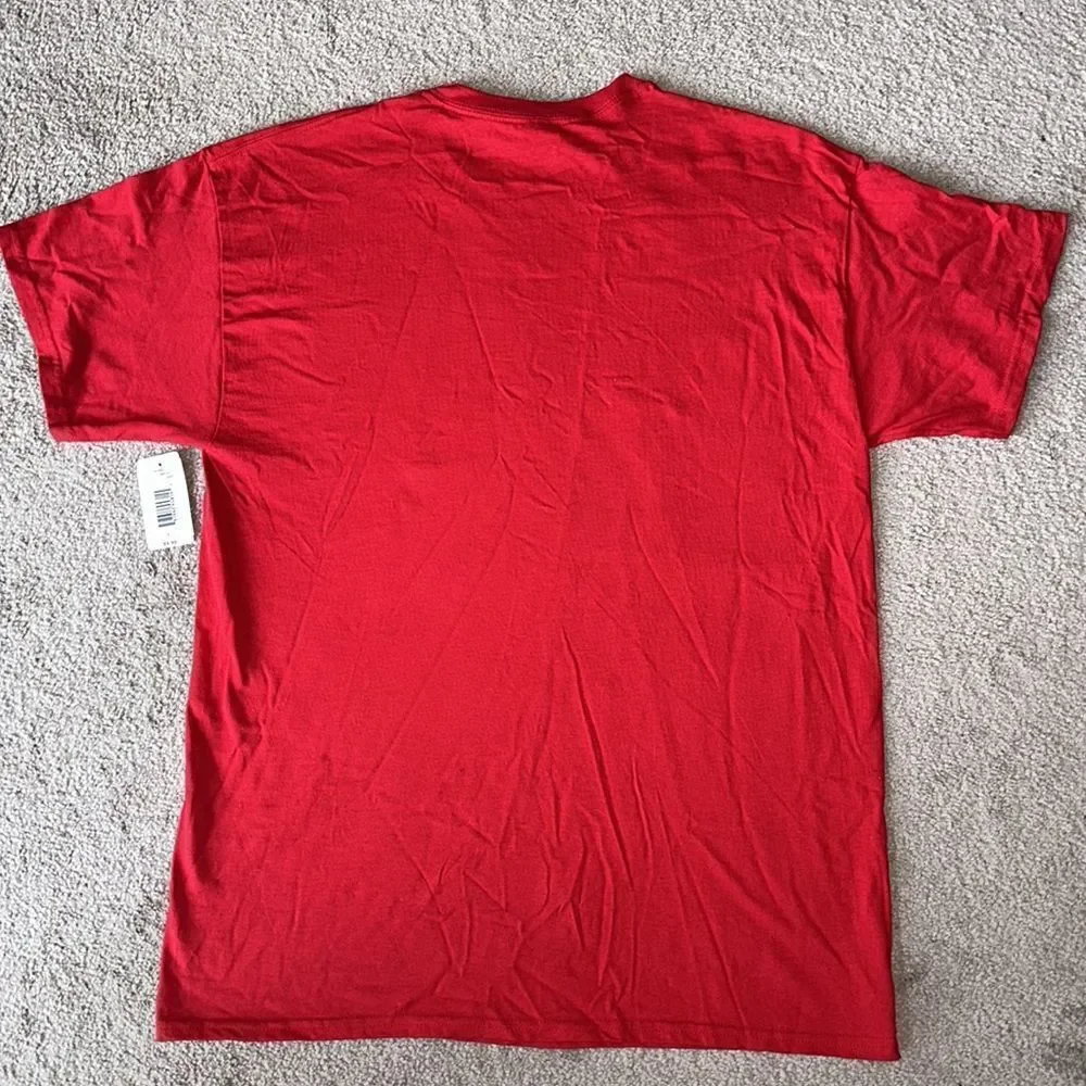 Fairisle Cherry Red Holiday Tee Shirt!